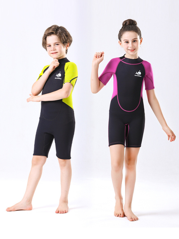Dječji 2,5 mm SCR neopren wetsuit za ronjenje i plivanje, s visokouelastičnim najlonskim materijalom, za sve sezone
