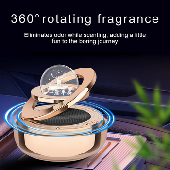 Držač mirisa za auto (Metalni; miris Orange Blossom; nota Floral Chypre; isparavanje 16–30 dana)