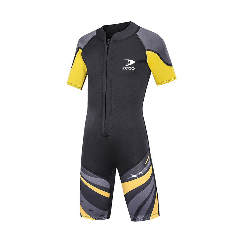 Dječji 2,5 mm neoprenski jednodelni wetsuit — topao, neoprensko-najlon smjesa, za sve sezone, za djevojčice