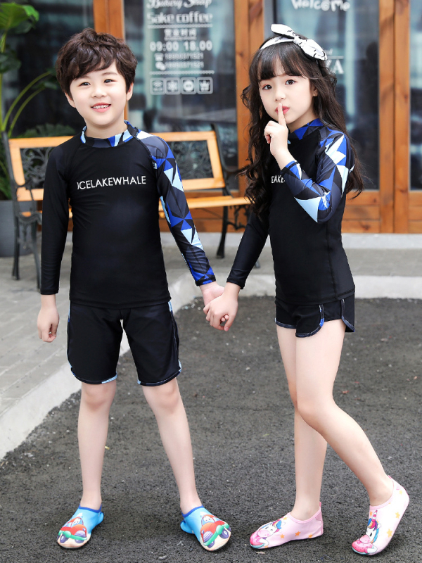 Unisex dvodijelni Rash Guard set od najlona, brzo sušenje – za ronjenje, snorkanje i surfanje, odrasli