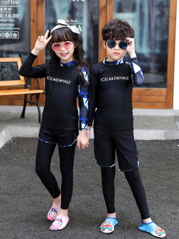 Unisex dvodijelni Rash Guard set od najlona, brzo sušenje – za ronjenje, snorkanje i surfanje, odrasli