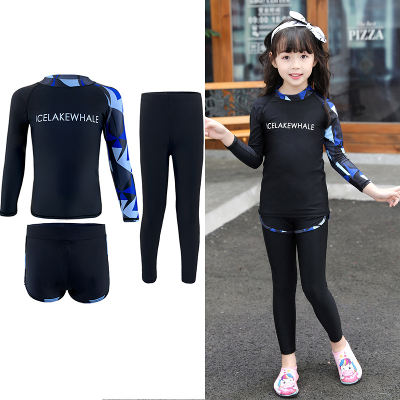 Unisex dvodijelni Rash Guard set od najlona, brzo sušenje – za ronjenje, snorkanje i surfanje, odrasli
