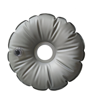 Strand zászló napernyő fém állvánnyal és víztömeggel, szélálló, vízálló PVC anyag, minimalist stílus, Hengyu