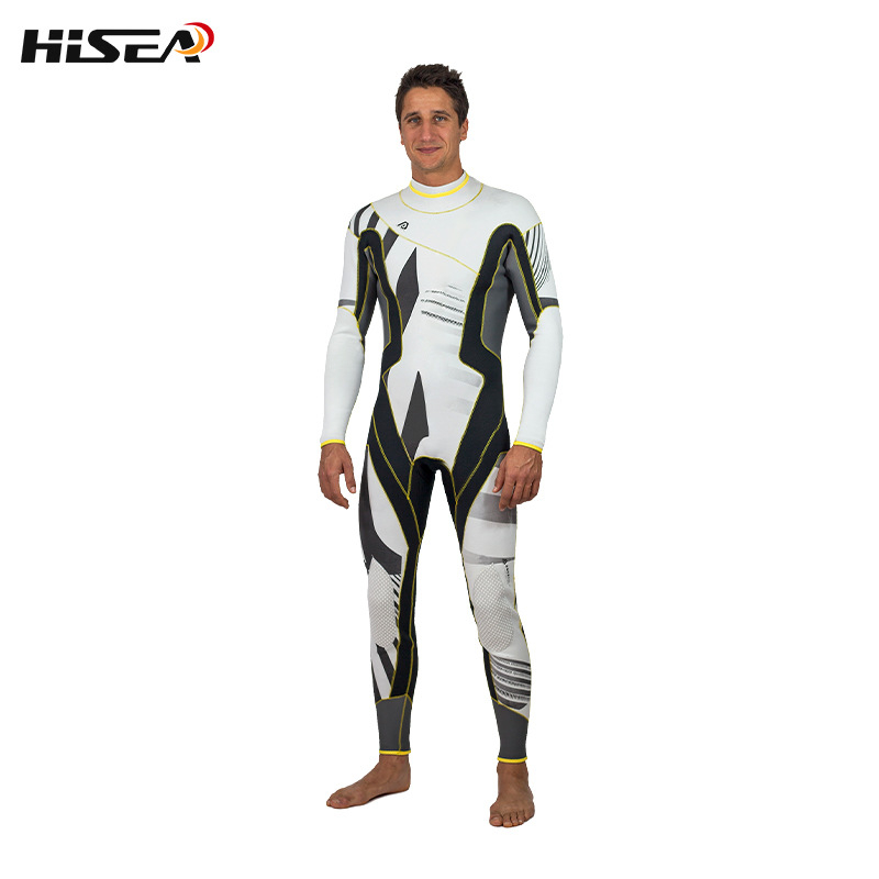 HISEA neoprenski kombinezon, unisex, dugi rukavi, jednodijelni, za ronjenje, snorkeling i surfanje, topao za sve sezone