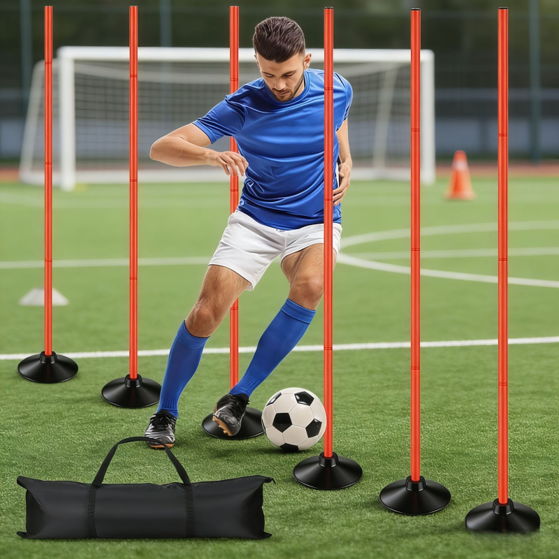 Oznake za trening nogometa i košarke, senzorička oprema za trening, pomoćni alati za trening, štapovi prepreka u obliku zmije za trčanje