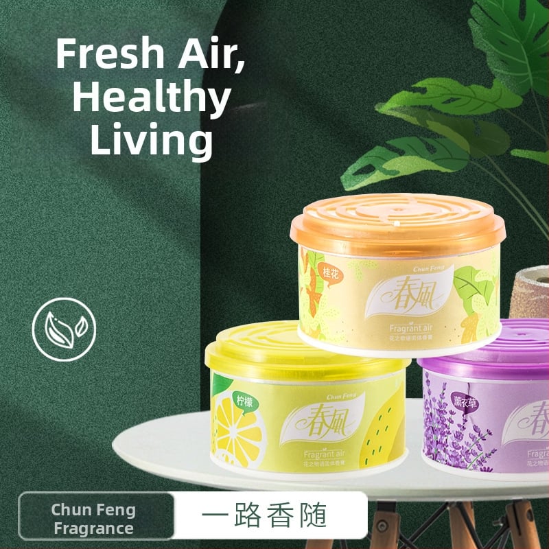 Spring Breeze čvrsti osvježivač zraka za kupaonicu, plastični držač, 70 g, isparavanje 31–60 dana, rok trajanja 3 godine, montaža na poklopac WC-a