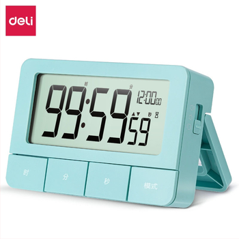 Deli 8841 Tiši timer s alarmom za učenje, pripremu ispita, kuhinju i ured