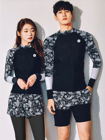 Unisex najlon brzo sušeći rash guard za ronjenje, šnorkanje i surfanje — dugo rukav, zaštita od meduza