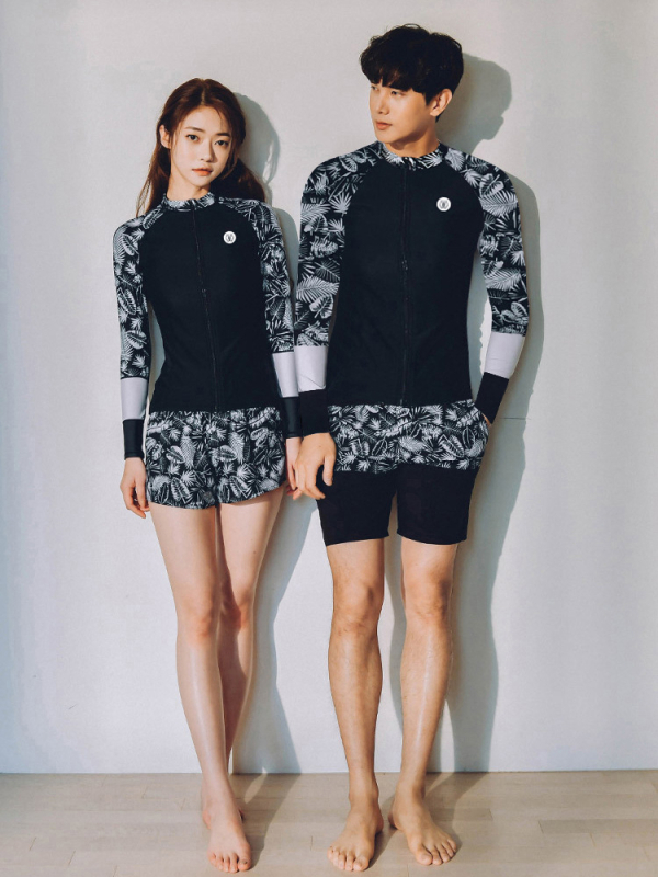 Unisex najlon brzo sušeći rash guard za ronjenje, šnorkanje i surfanje — dugo rukav, zaštita od meduza