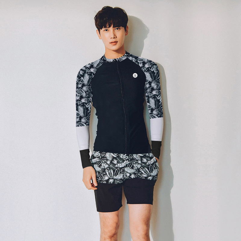 Unisex najlon brzo sušeći rash guard za ronjenje, šnorkanje i surfanje — dugo rukav, zaštita od meduza