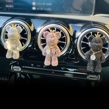 Автомобилен освежител за въздуха със rhinestone карикатурен дизайн – марка Maniano, персонализиране налично, декоративен аксесоар