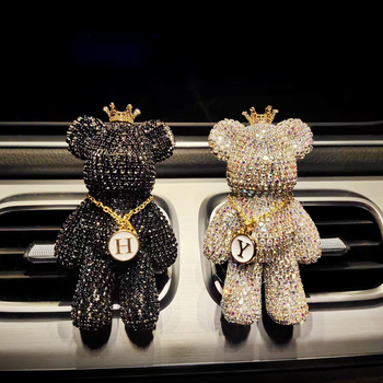 Автомобилен освежител за въздуха със rhinestone карикатурен дизайн – марка Maniano, персонализиране налично, декоративен аксесоар