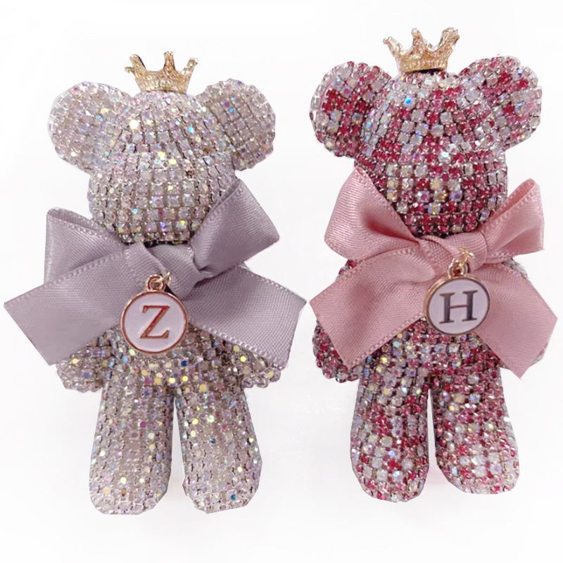 Автомобилен освежител за въздуха със rhinestone карикатурен дизайн – марка Maniano, персонализиране налично, декоративен аксесоар