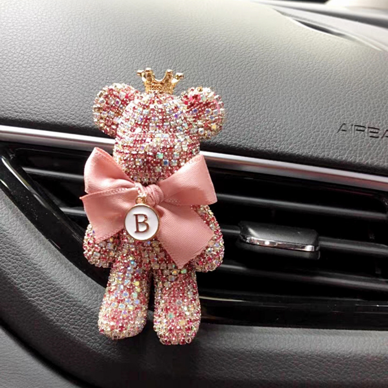 Автомобилен освежител за въздуха със rhinestone карикатурен дизайн – марка Maniano, персонализиране налично, декоративен аксесоар