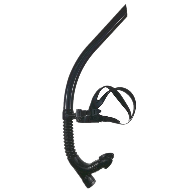 Prednji ugrađeni snorkel za odrasle, trening snorkel od tekućeg silikona, materijali PVC/Silikon/PC, CE potvrda