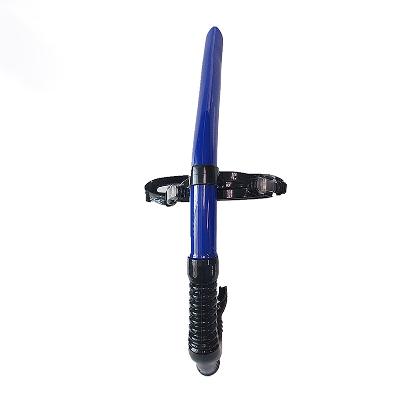 Prednji ugrađeni snorkel za odrasle, trening snorkel od tekućeg silikona, materijali PVC/Silikon/PC, CE potvrda