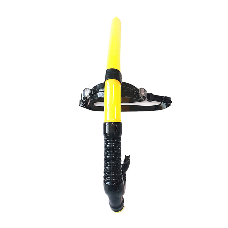 Prednji ugrađeni snorkel za odrasle, trening snorkel od tekućeg silikona, materijali PVC/Silikon/PC, CE potvrda
