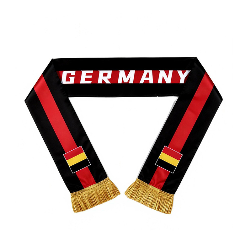 Șal de fan fotbal cu logo personalizat, satin, origine Guangzhou, Cupa Mondială 2026