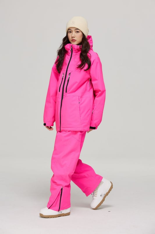 Síszett a havas sportokhoz, uniszex, szélálló, lélegző, vízálló, meleg, Oxford anyag