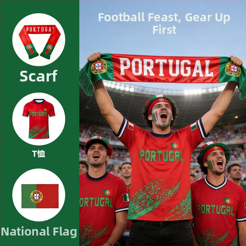 Futbalový fanúšikovský šál zo saténu s vlastným logom; tlač loga k dispozícii; vhodný pre futbal.