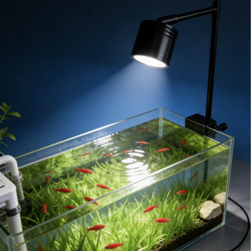 LED rasvjeta za akvarij s punim spektromom, aluminijsko kućište, 5W/7W, potopni dizajn