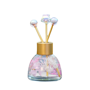 Pot autóillatosító üveg dísz – illóolajjal és szárított virágokkal a szagok eltávolítására és a belső dekorációhoz