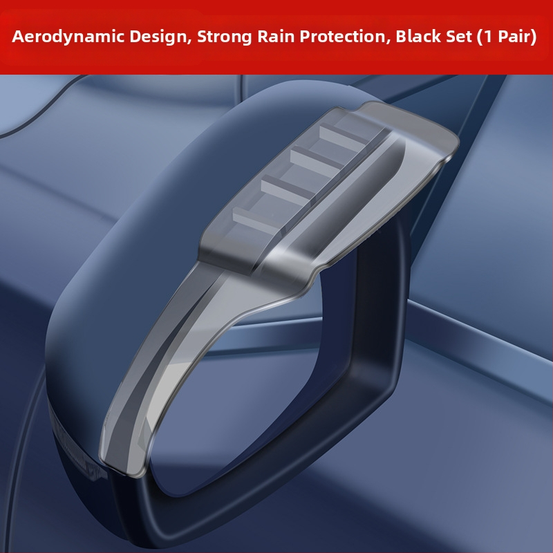 Dažďová clona pre Geely spätné zrkadlo — PVC, lepiaca inštalácia, univerzálne uchytenie, AT/automat, prispôsobiteľné