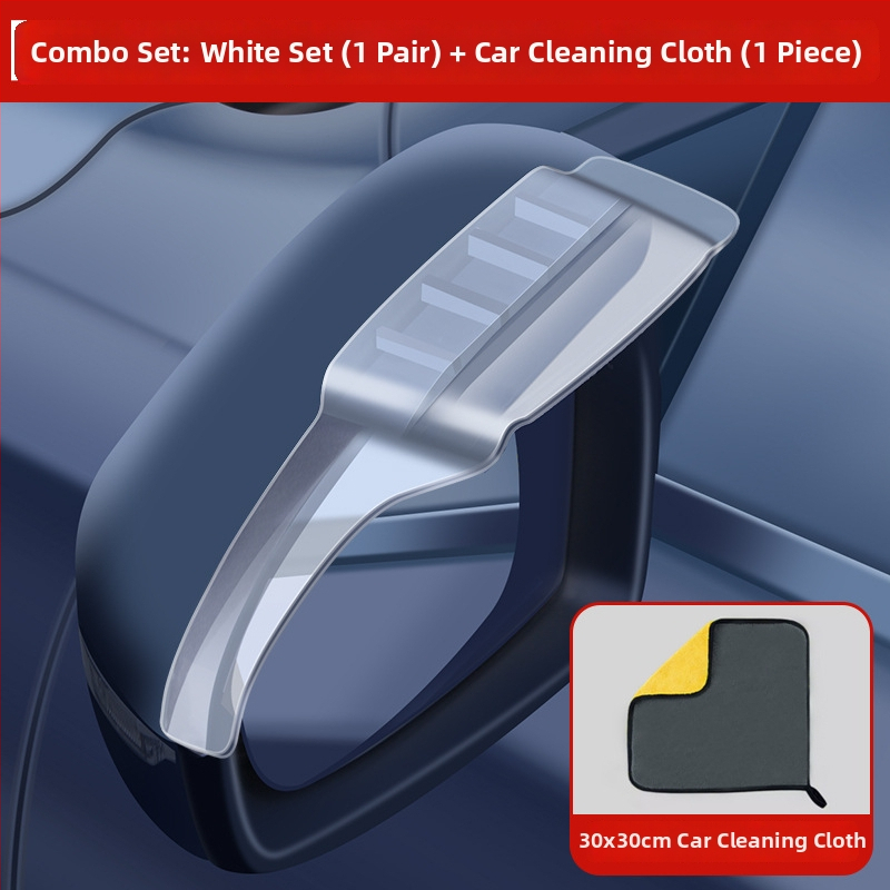 Dažďová clona pre Geely spätné zrkadlo — PVC, lepiaca inštalácia, univerzálne uchytenie, AT/automat, prispôsobiteľné