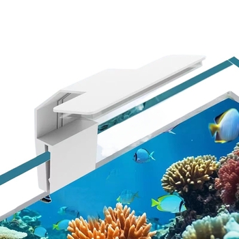Lampă LED pentru acvariu, clip-on mini, cu conector USB, pentru plante acvatice