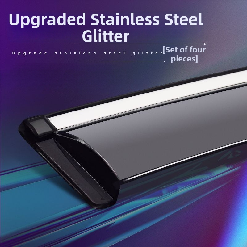 L6F Dažďový štít pre Nissan Tiida – syntetická živica, dažďová ozdoba okna