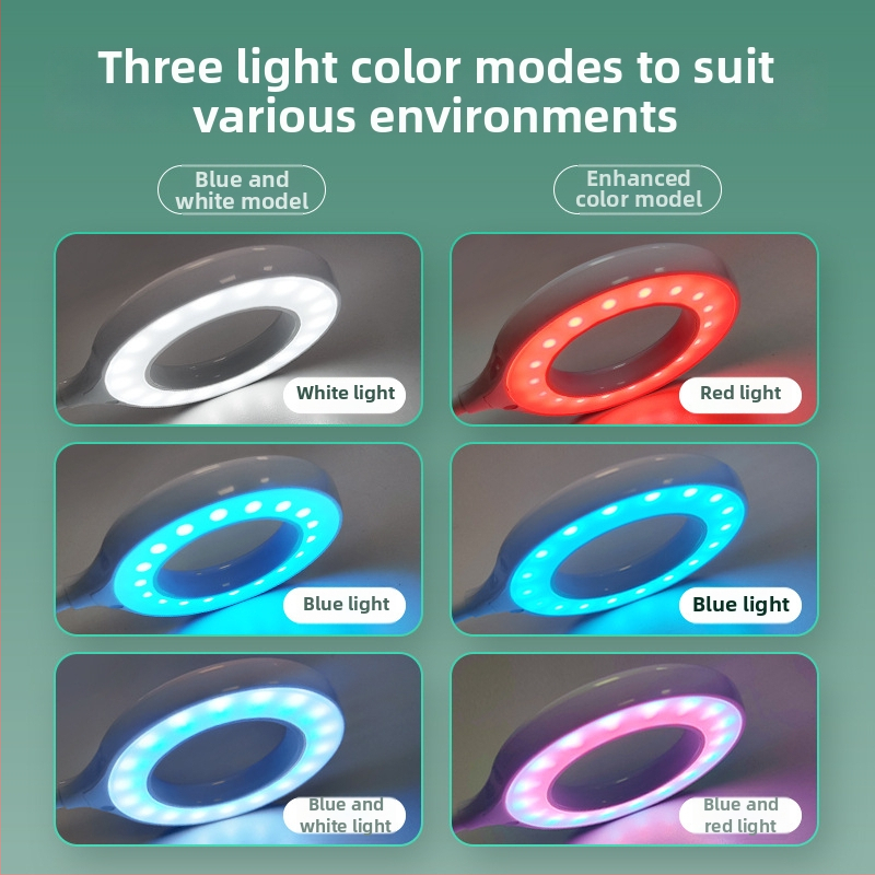LED klipsa svjetlo za akvarij – plastično kućište, 5W/6W, USB napajanje, dodatno osvjetljenje