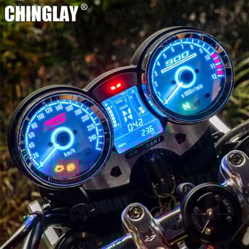 Kawasaki Z900RS/Z650RS стikер за инструмент – CNC алуминиева сплав декоративна част, модел 985, за декориране/модернизиране.