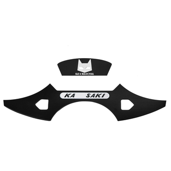 Kawasaki Z900RS/Z650RS стikер за инструмент – CNC алуминиева сплав декоративна част, модел 985, за декориране/модернизиране.