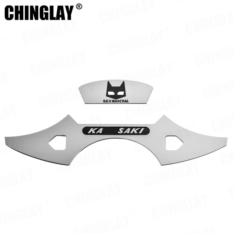 Kawasaki Z900RS/Z650RS стikер за инструмент – CNC алуминиева сплав декоративна част, модел 985, за декориране/модернизиране.
