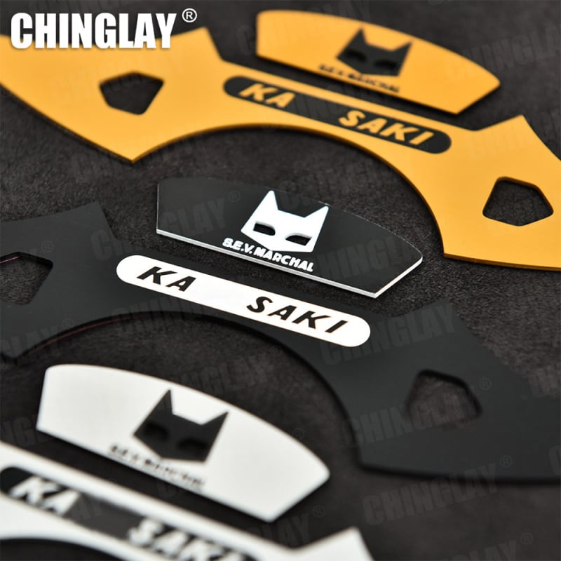 Kawasaki Z900RS/Z650RS стikер за инструмент – CNC алуминиева сплав декоративна част, модел 985, за декориране/модернизиране.