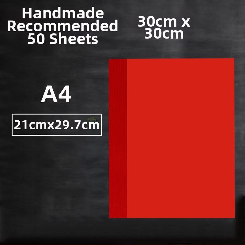 Dvojstranný červený Xuan papier na vyrezávanie, formát A4, Materiál: KT doska, Bez dovozu, Značka: Iná, Kategória: Šťastné slová