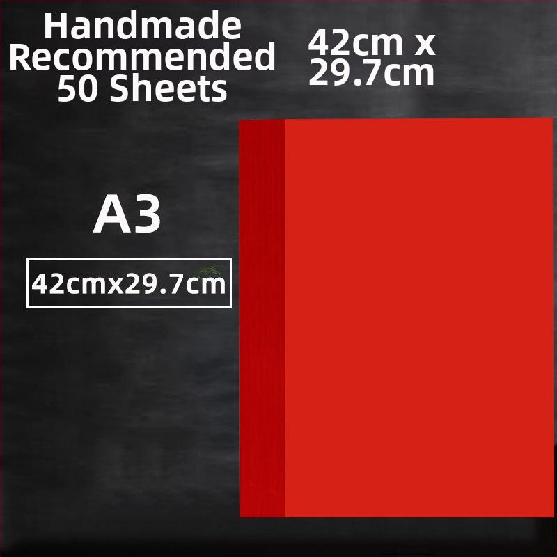 Dvojstranný červený Xuan papier na vyrezávanie, formát A4, Materiál: KT doska, Bez dovozu, Značka: Iná, Kategória: Šťastné slová