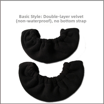 Ochranné návleky na čepele krasokorčuľovania – polyesterové horné a podrážka, kompatibilné s čepeľami z akéhokoľvek materiálu, podšívka z Oxford flanelu