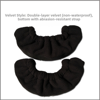 Ochranné návleky na čepele krasokorčuľovania – polyesterové horné a podrážka, kompatibilné s čepeľami z akéhokoľvek materiálu, podšívka z Oxford flanelu