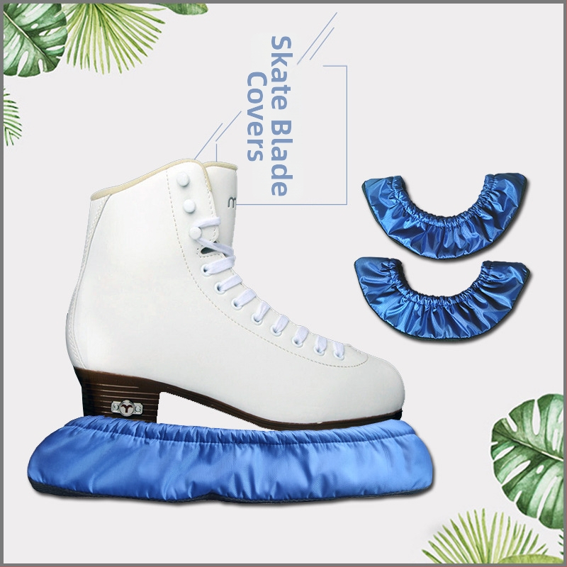 Ochranné návleky na čepele krasokorčuľovania – polyesterové horné a podrážka, kompatibilné s čepeľami z akéhokoľvek materiálu, podšívka z Oxford flanelu