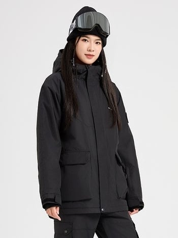 Uniszex síruha, vízálló, pamut szigeteléssel, téli kültéri felszerelés