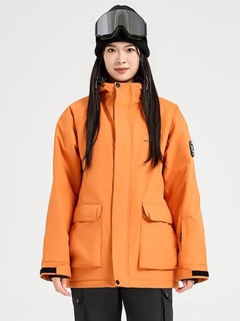 Uniszex síruha, vízálló, pamut szigeteléssel, téli kültéri felszerelés