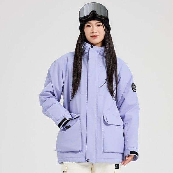 Uniszex síruha, vízálló, pamut szigeteléssel, téli kültéri felszerelés