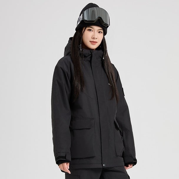 Uniszex síruha, vízálló, pamut szigeteléssel, téli kültéri felszerelés