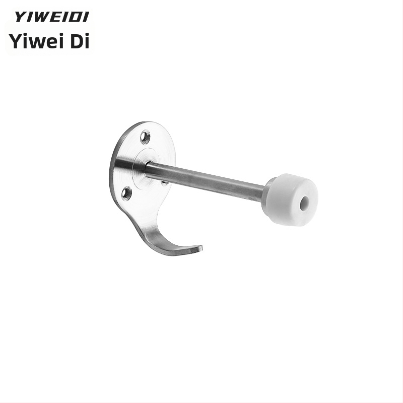 Vešiak na kabáty pre priečinku toalety, 304 nerezová oceľ, model 304, povrchová úprava: drôtovo vybrúsená, moderný minimalizmus