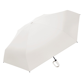 Gyűrűs fogantyújú kapszulás esernyő, 6 bordával, ötvözetes tengely, kézi nyitás-zárás, UPF 50+ UV védelem