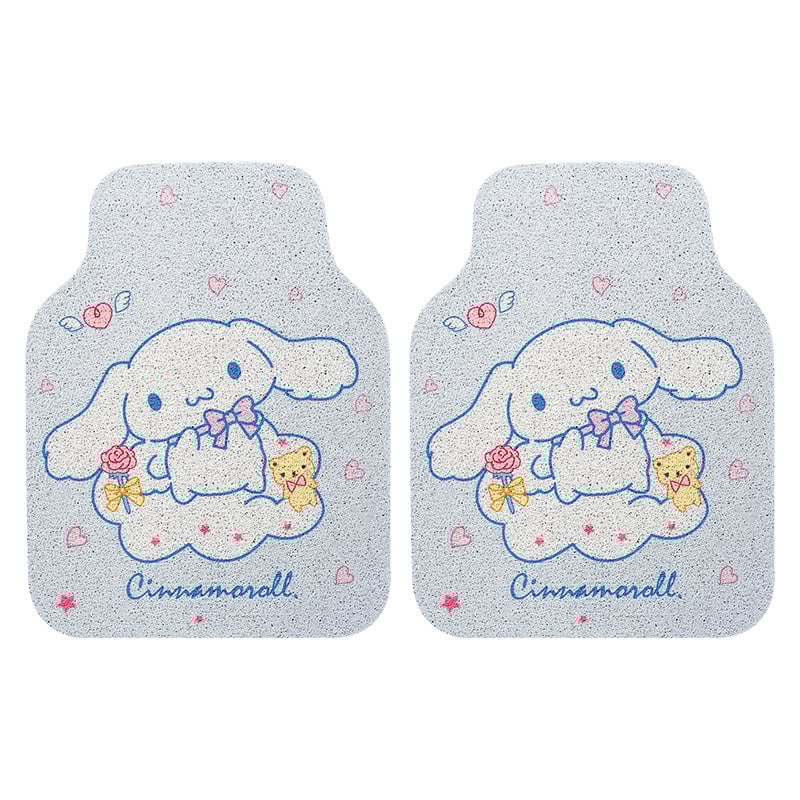 PVC автомобилна подложка за пода – карикатурен мотив на куче, пране, тъкана конструкция, форма: пришълец