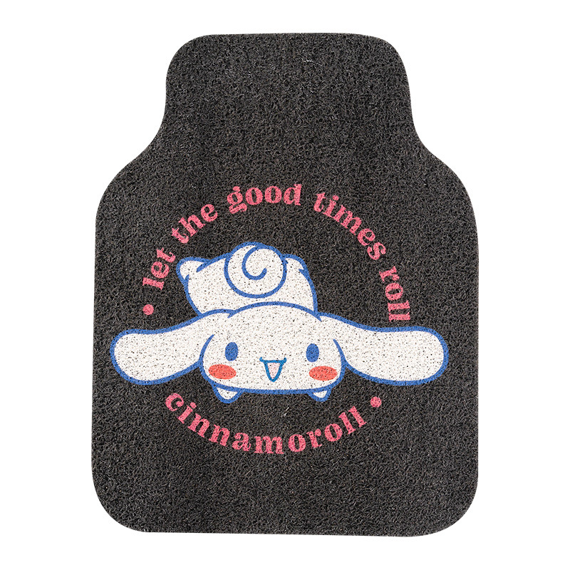 PVC автомобилна подложка за пода – карикатурен мотив на куче, пране, тъкана конструкция, форма: пришълец