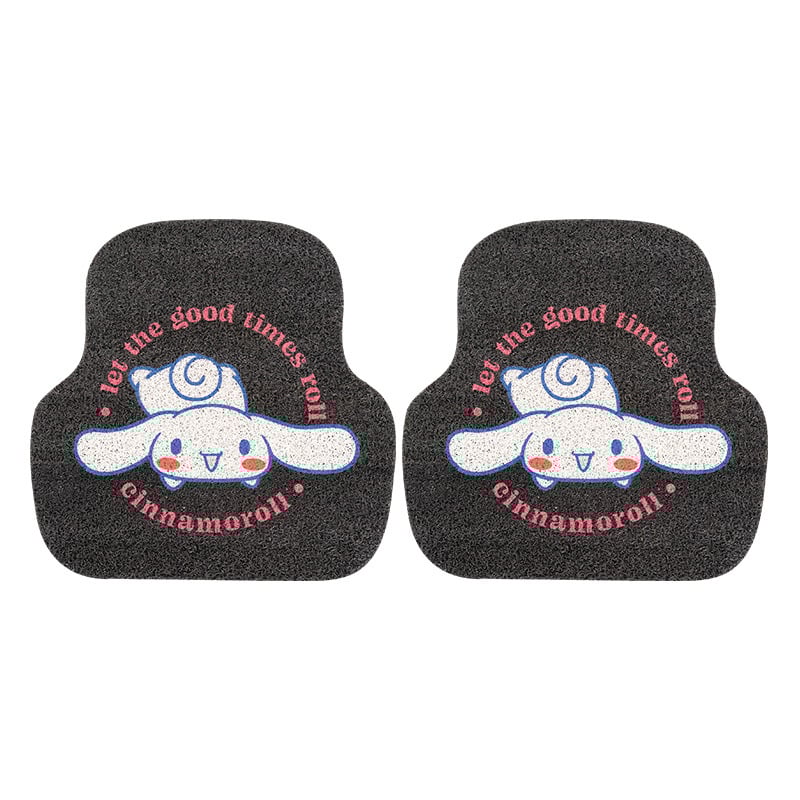 PVC автомобилна подложка за пода – карикатурен мотив на куче, пране, тъкана конструкция, форма: пришълец