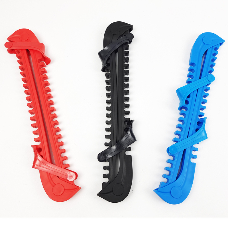 Állítható jégkorcsolya pengéjének hüvely – védőfedél a korcsolyacipőkhöz